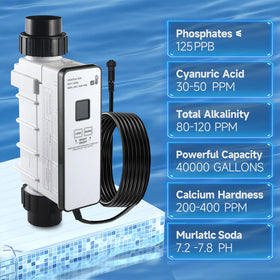 Kolasina salt-chlorine-generator durable shell safeguards against impact and wear