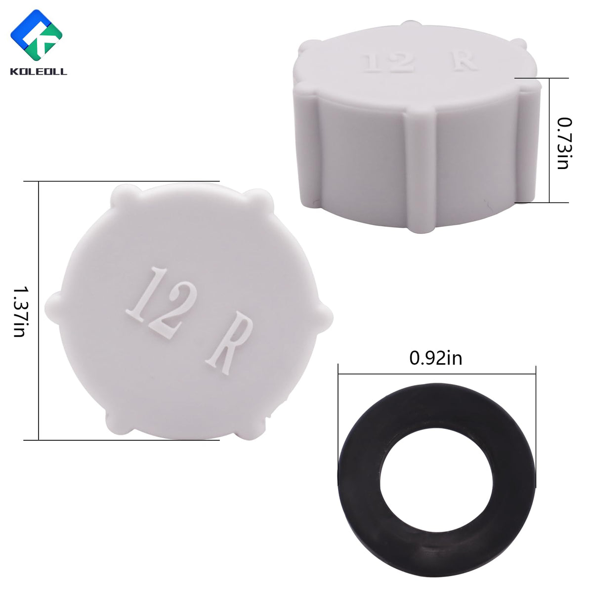 KOLEOLL O-Ring seal ensures reliable connection for smooth filtration operation