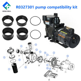 KOLEOLL R0327301 installation view shows secure, removable connections on FloPro pumps.