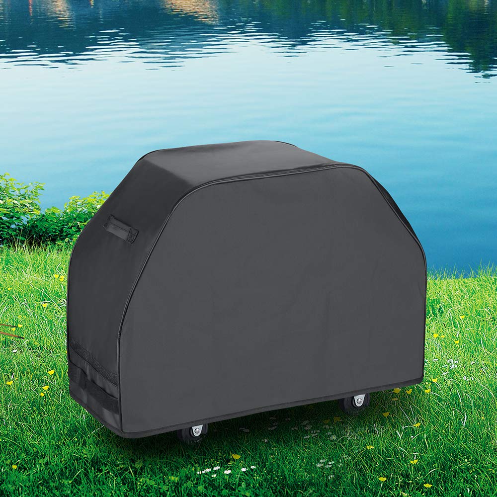 Kolife grill cover air vents help moisture escape and prevent wind lift.