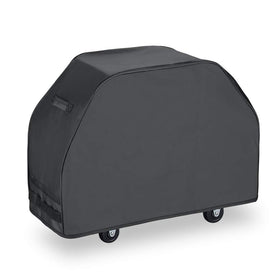 Kolife grill cover 60in front view protects Weber and Char-Broil grills from rain and sun.