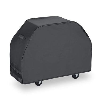 Kolife grill cover 60in front view protects Weber and Char-Broil grills from rain and sun.