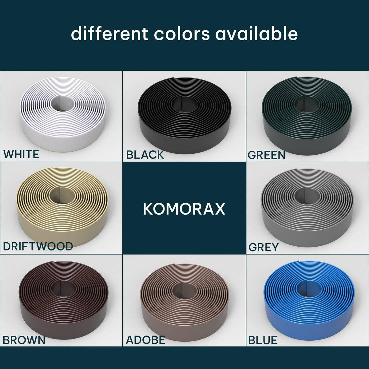 KOMORAX outdoor repair kit strap supports various lawn chairs and loungers.