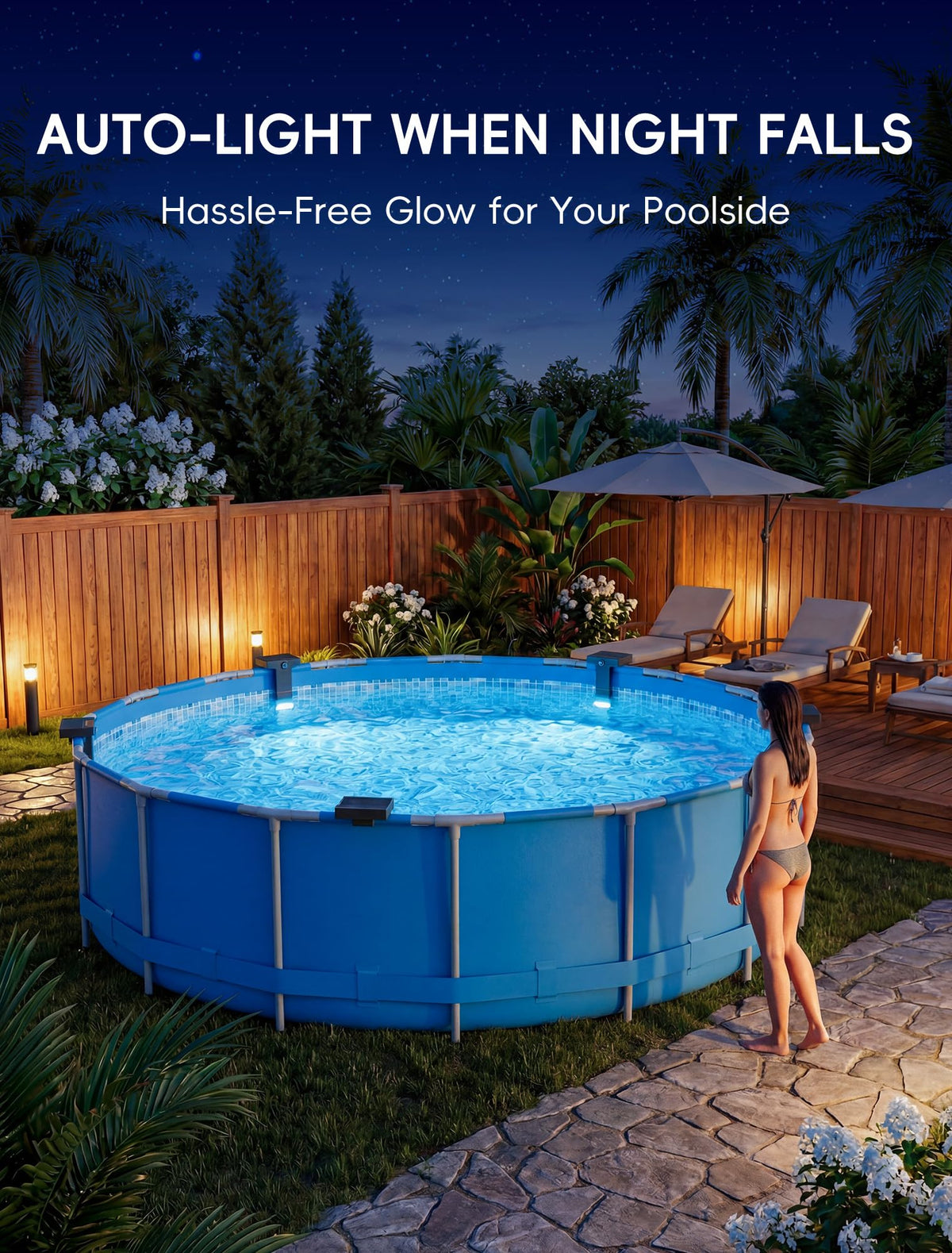 Kompoll waterproof one-piece design with stable triangular frame