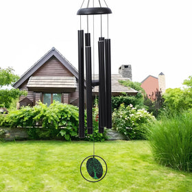 KONEFEJI aluminum wind chime demonstrates weatherproof durability and corrosion resistance.