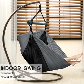 Konosnd Hammock Swing Chair in backpack-friendly carry bag.