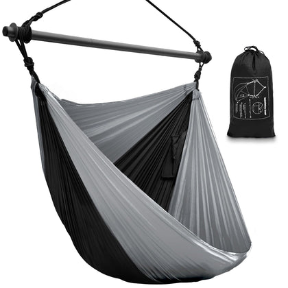 Konosnd Hammock Swing Chair folded compact for easy carrying.
