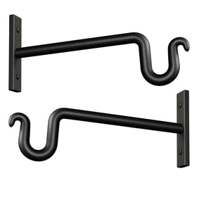 KOOKASHOP 10 inch plant hook secures baskets indoors or outdoors.