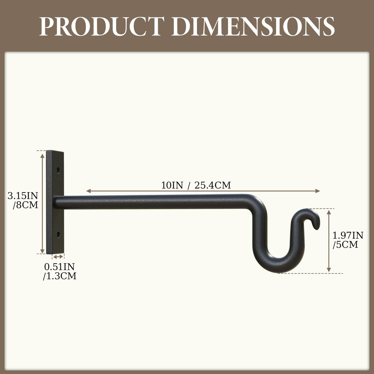 KOOKASHOP bird feeder hanger keeps feeders steady for easy refills.