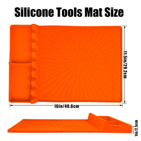 Koolstuffs mat acts as a drip pad protecting counters from spills