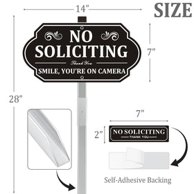 KooMate elegant yard sign design complements home exterior