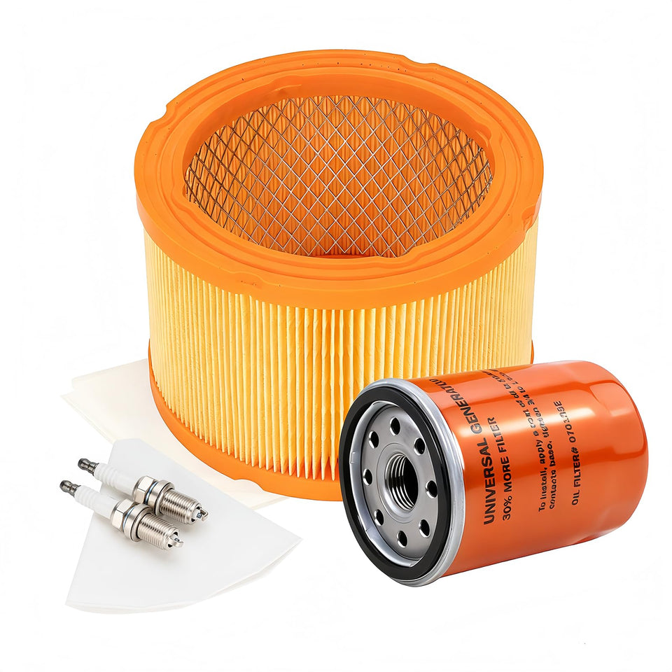 KOONDHEEND 5665 maintenance kit box showing contents and components for Generac pre-2013