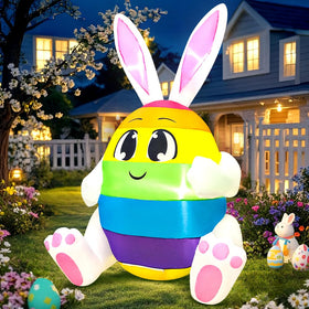 KOOY fast inflation Easter inflatable with reliable fan for quick setup