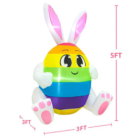 KOOY 5ft inflatable suitable for indoors or outdoors depending on space
