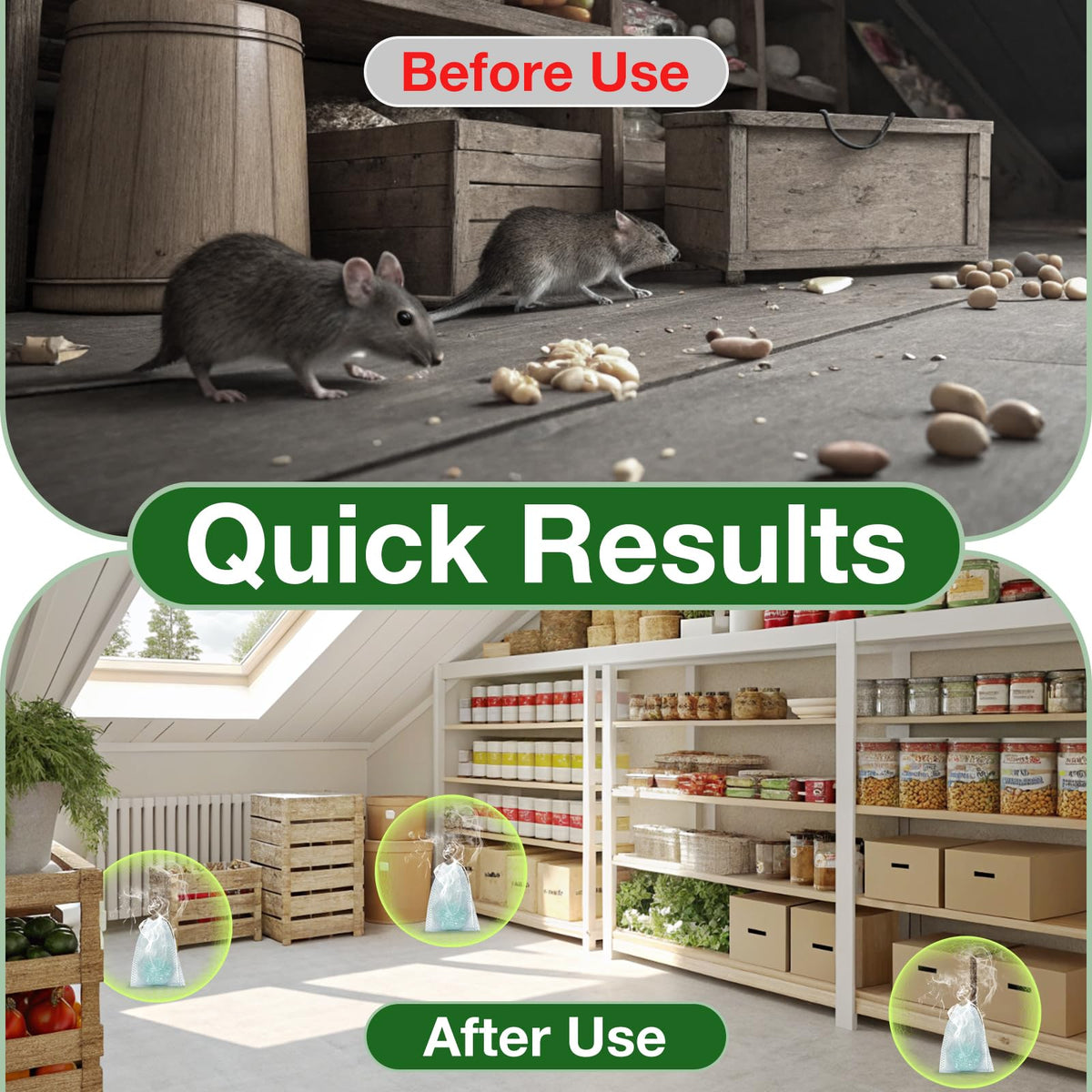 KOOSA garage setup demonstrates long-lasting scent and broad coverage