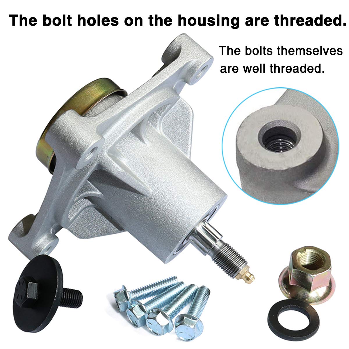 KOOTANS four-bolt mounting holes enable straightforward installation