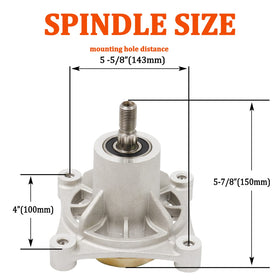 KOOTANS spindle with Husqvarna-compatible setup highlights aluminum body and fit