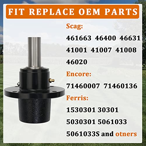 KOOTANS packaging includes spindle zerk bearing for ready replacement