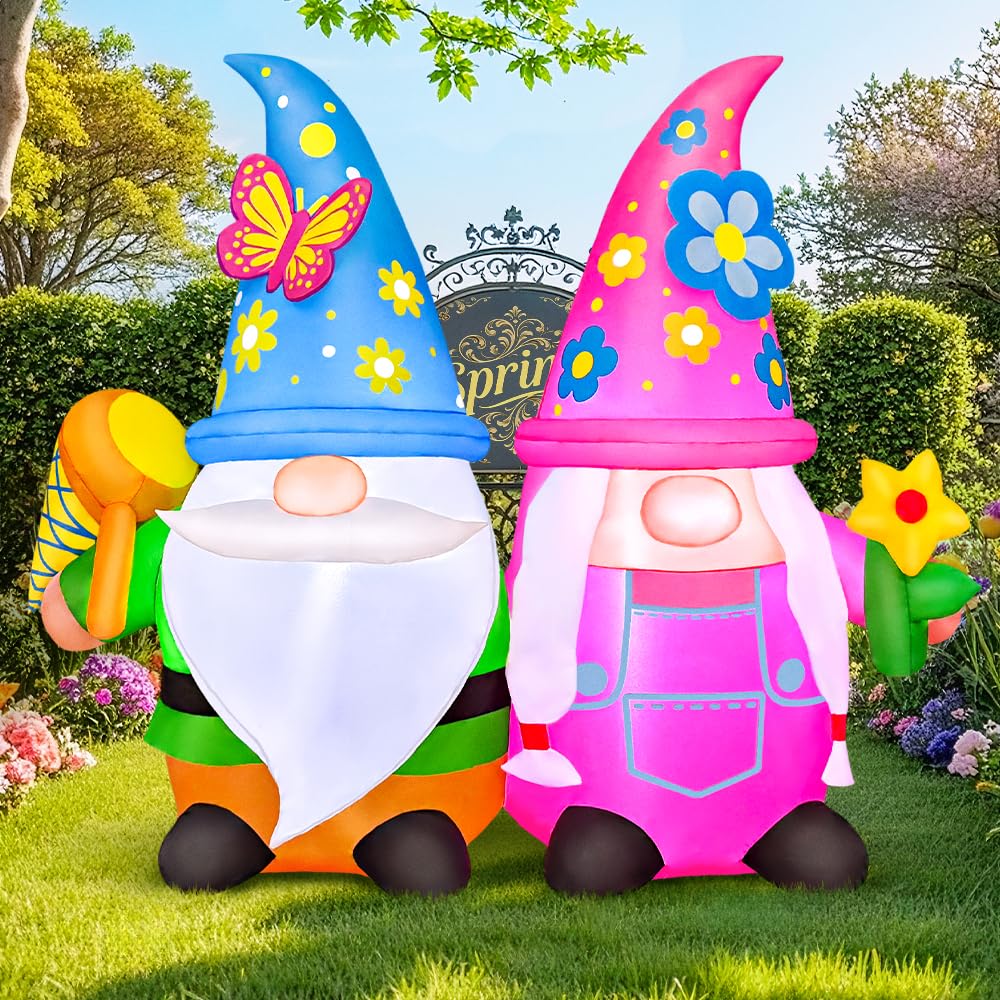KOOY built-in blower inflates the gnomes quickly