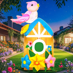 KOOY spring yard display enhances outdoor celebrations
