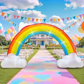 KOOY waterproof polyester arch endures outdoor weather with reliable durability.