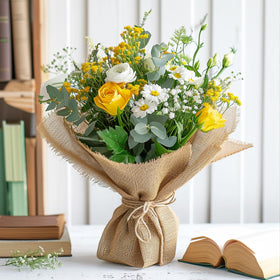 Koretech burlap roll packaging material ideal for eco-friendly product wrapping.