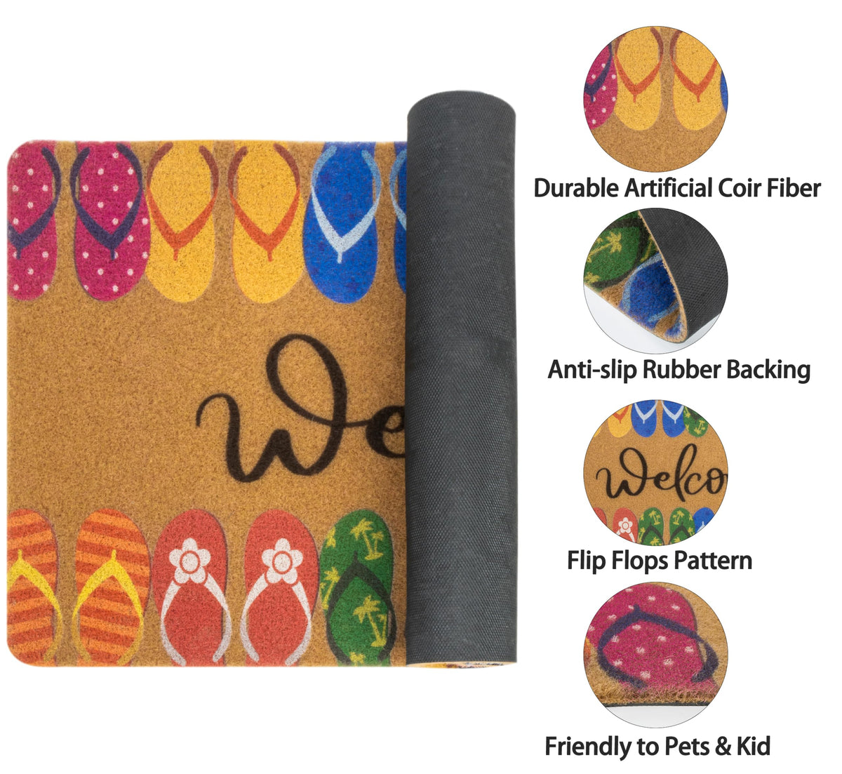 KorhLeoh artificial coir layer provides fast absorption and drying