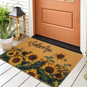Korhleoh bright sunflower colors invite a welcoming mood at home.