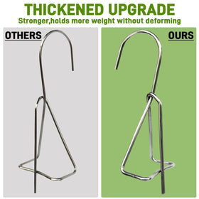 KOROI clip-on hanger supports orchid pots with stable, upright positioning and easy adjustment.
