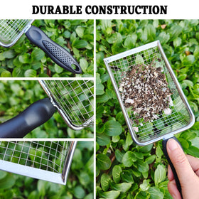 KOROI garden sifter with handle ideal for compost separation