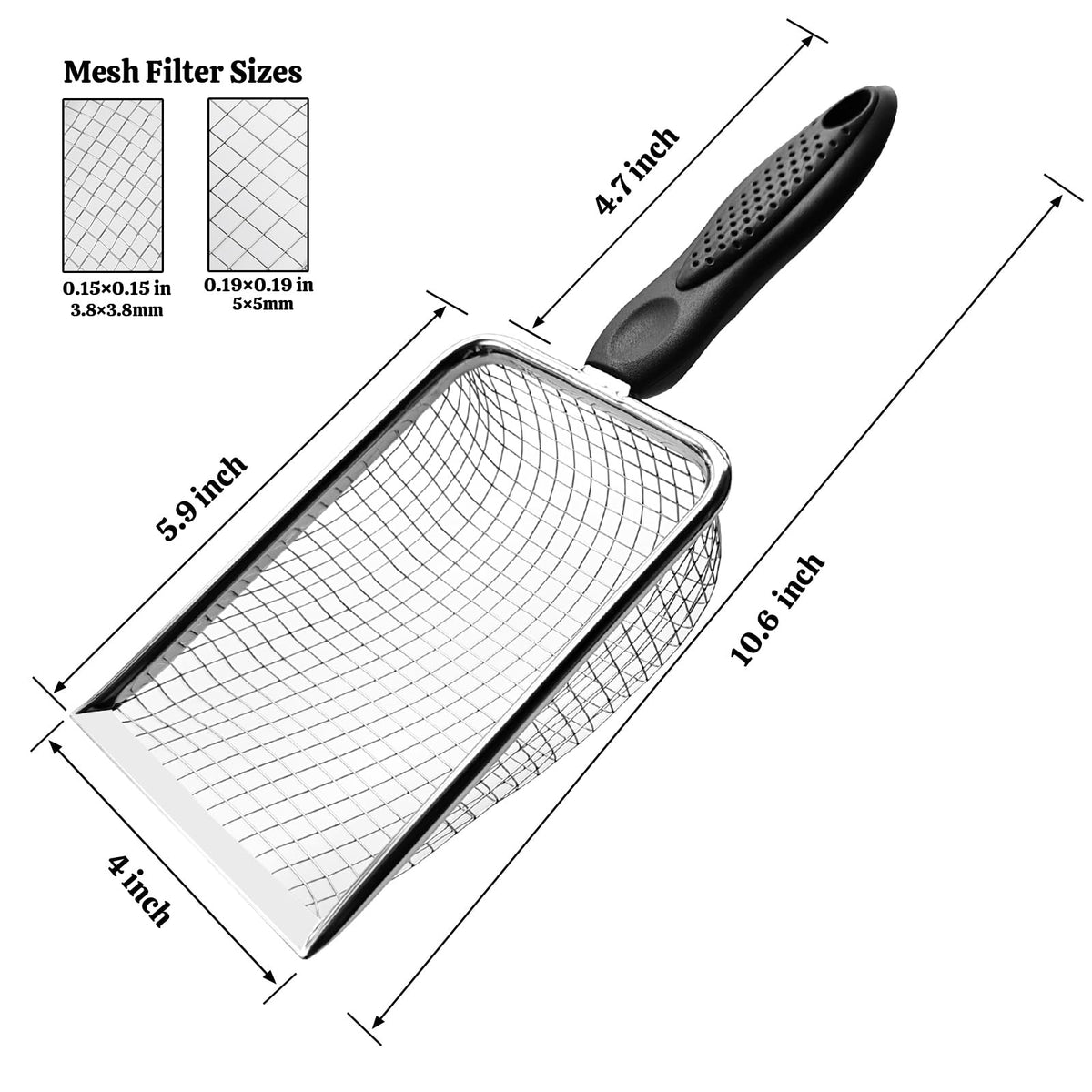 KOROI rocks sifter for gravel removal during soil prep