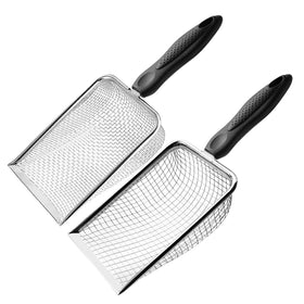 KOROI soil sifter pack of 2 with handle for quick soil prep