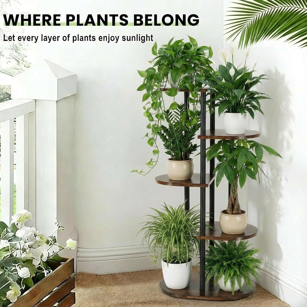 Korrie Home indoor plant stand versatile placement in various rooms
