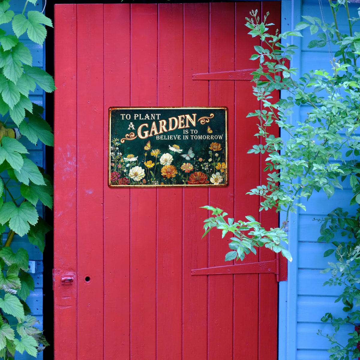 KORUBIA garden sign gift-ready packaging makes a thoughtful present for gardeners.