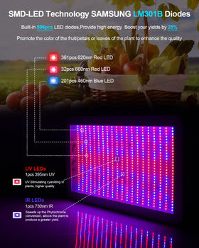 KOSCHEAL KS2000 powering indoor plant growth in a controlled environment