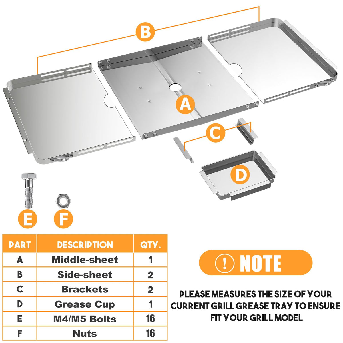 Wide compatibility across 4-6 burner models from major brands.