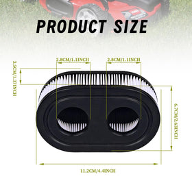 Koubliztic 593260 air filter close-up showing durable media protecting engine from debris.