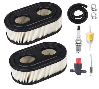 Koubliztic 593260 air filter kit packaging, ready for easy lawn mower maintenance.