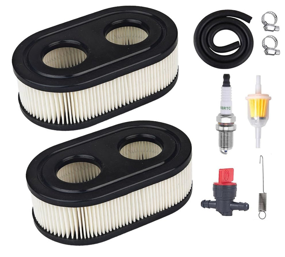 Koubliztic 593260 air filter kit packaging, ready for easy lawn mower maintenance.