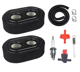 Koubliztic 593260 air filter with pre-filter front view protects engine and improves airflow