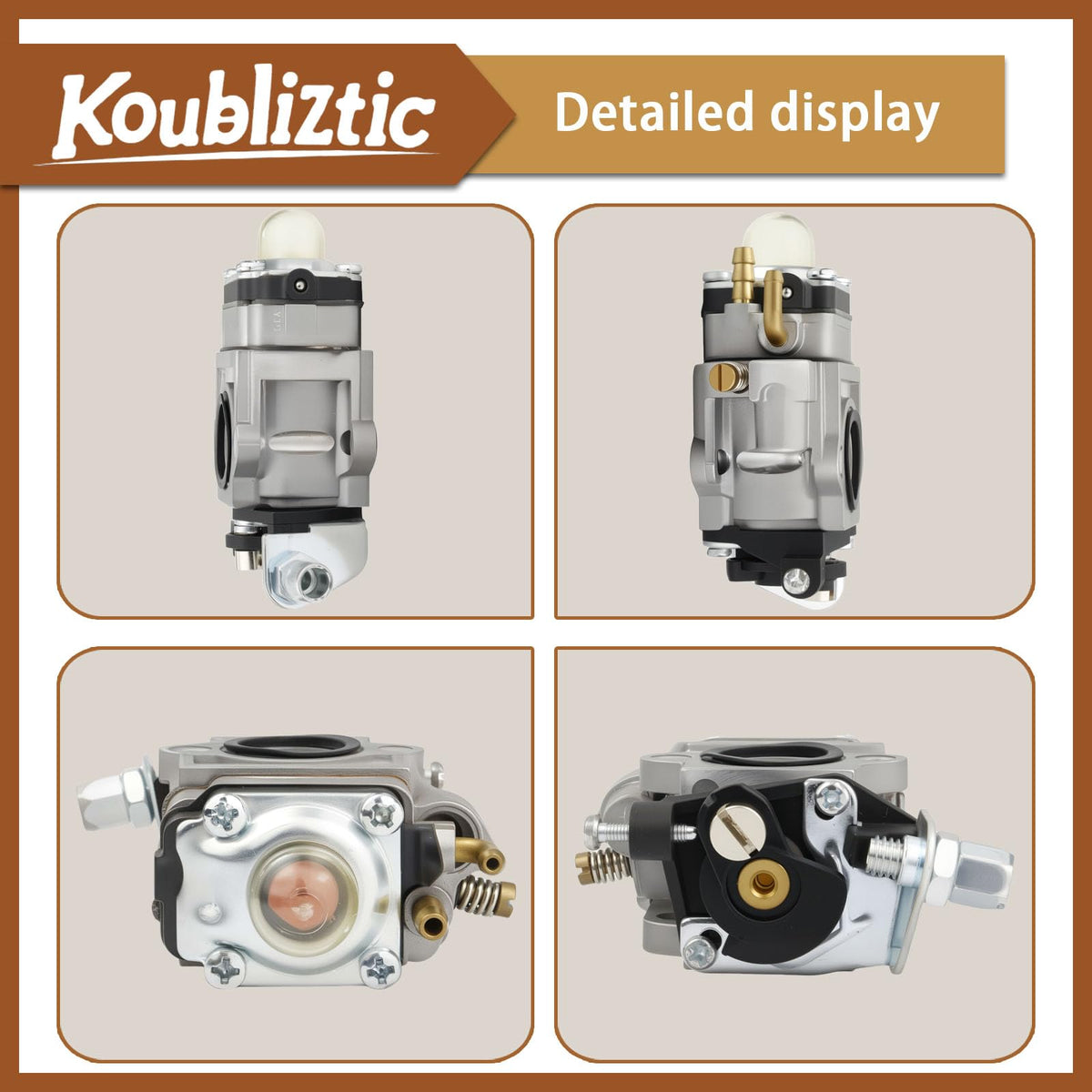 Koubliztic factory-tested components support easier installation and longer engine life.