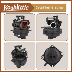 Koubliztic carburetor kit fuel shutoff valve for safe operation