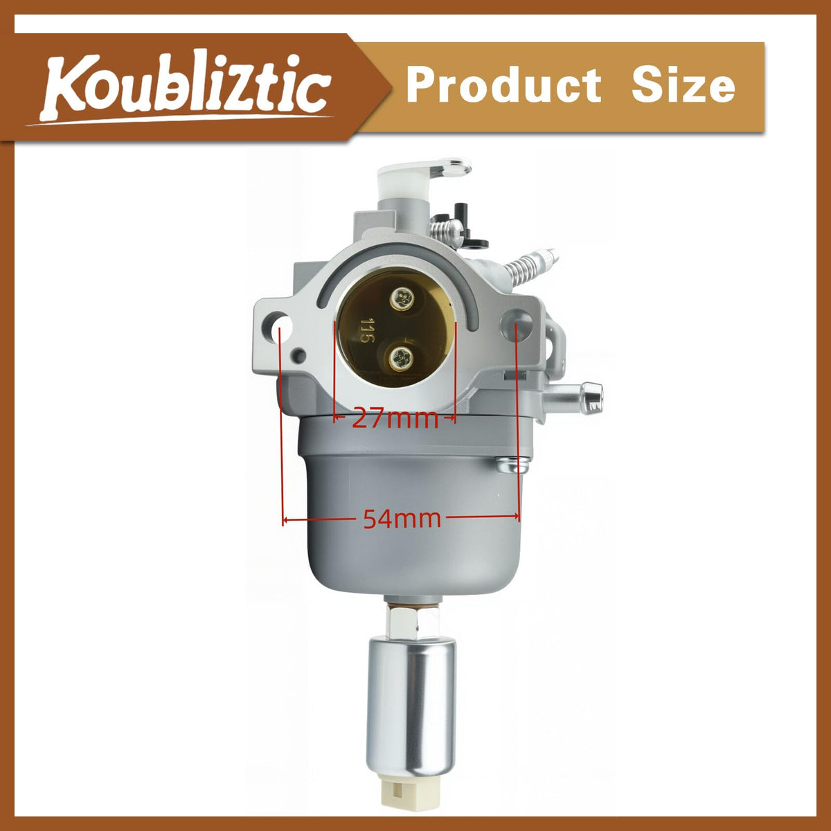 Koubliztic D105 carburetor spark plug set supports quick starts