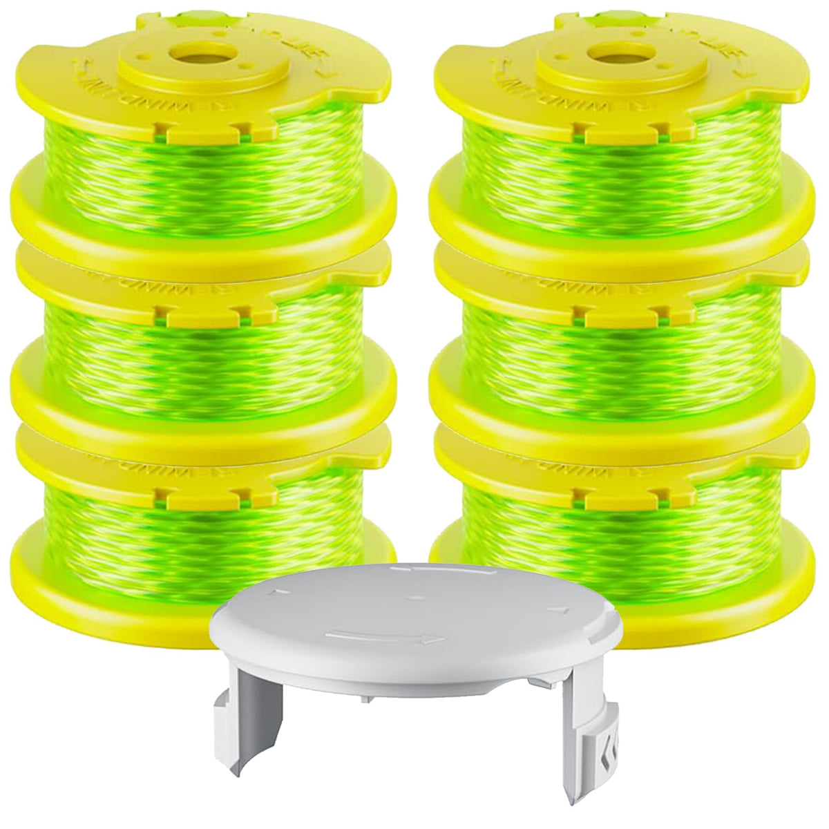 Kousika 7Pack spool compatible with Hart trimmers for easy auto-feed operation