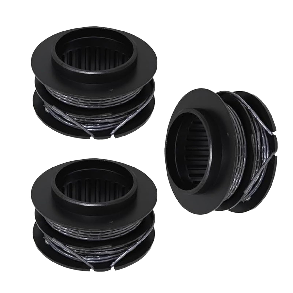 Kousika 88616 replacement spool with dual 0.080 inch line for Toro compatibility.