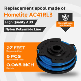 Kousika AC41HCA cap cover protects spools and simplifies installation.