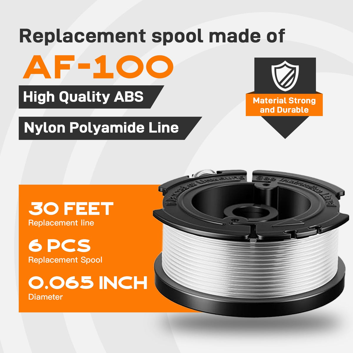 Kousika AF-100 six-spool pack ready for replacements.
