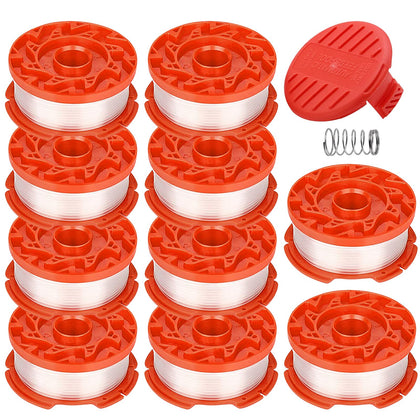 Kousika CMZST065 spool for Craftsman weed eater with durable nylon line for efficient trimming.
