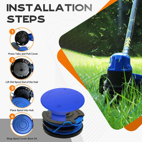 Kousika kobalt compatibility kst-120x spool enables seamless replacement