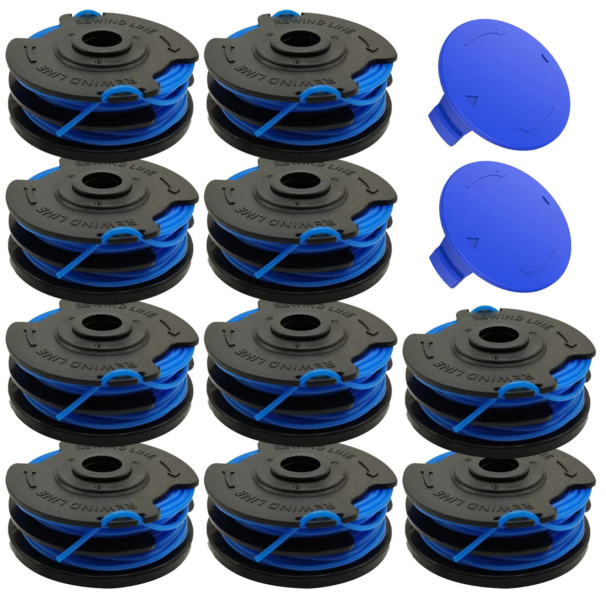 Kousika KST-120X spool assembly for compatible Kobalt trimmers, enabling quick refills